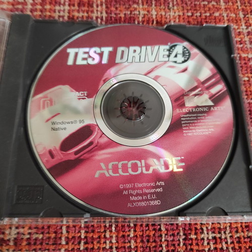 Test Drive 4 παιχνίδι PC μεταχειρισμένο με ελληνικό κουτί και manual