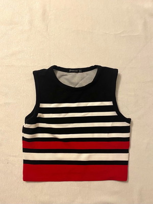 Stradivarius sleeveless top like new, multicolor, size M