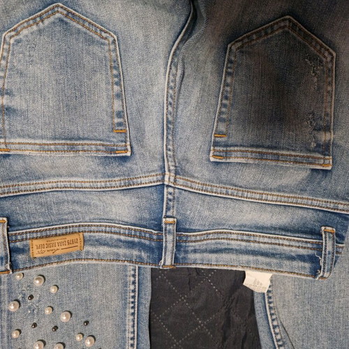 Zara jeans like new, blue, sizes XXS and XS