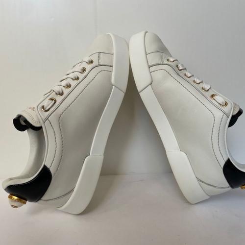 Dolce & Gabbana Portofino leather women's sneakers like new, size 38