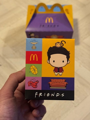 Funko Pop McDonalds x Friends (Ross) new, sealed packaging