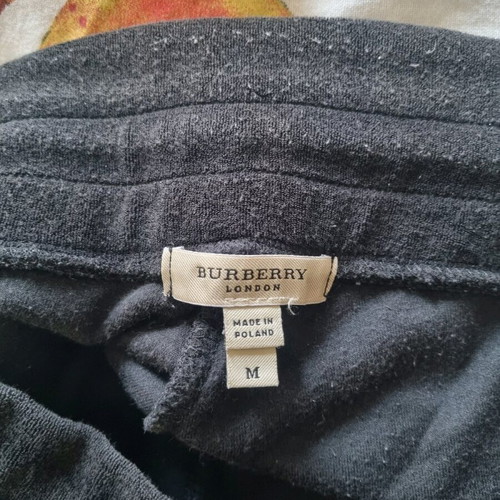 Burberry shorts used, black, size M