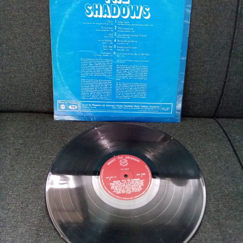 The Shadows vinyl record used, rock