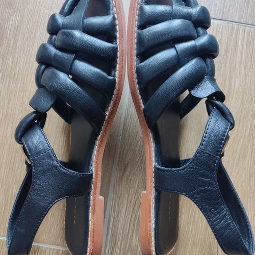 Zara Home cage sandals used, soft leather size 37