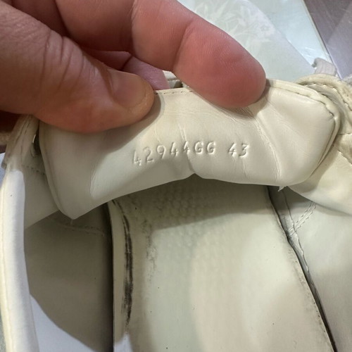Gucci sneakers used white size 43