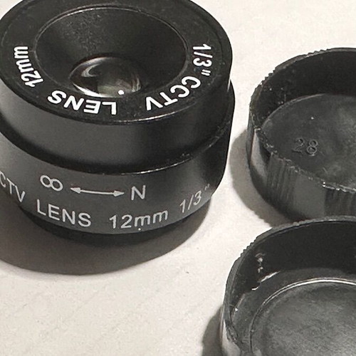 CCTV Lens 12mm like new for DIY projects