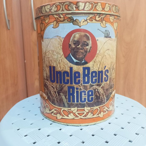 Collectible rice box from the 80s like new