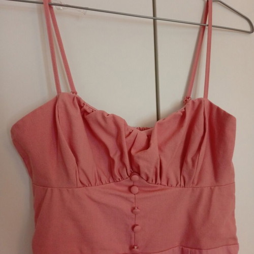 Midi dress Sinsay pink, like new, size XXS
