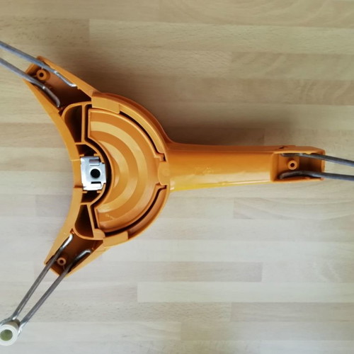 Mouli-Julienne manual vegetable cutter used, vintage Moulinex