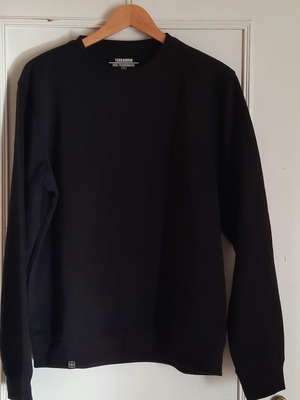 Terranova men's black long-sleeve sweatshirt size L