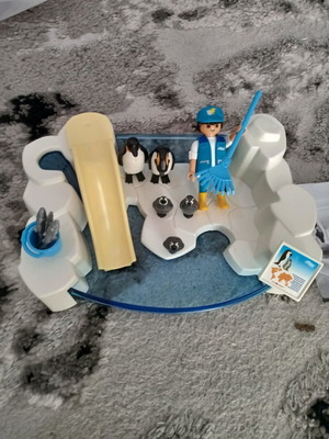 Playmobil πισίνα με πιγκουίνους 9062 σαν καινούργιο και πλήρες