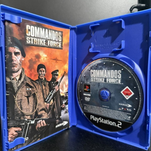 Commandos Strike Force PS2 game used