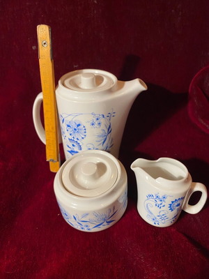Porcelain vintage tea set like new from Czechoslovakia