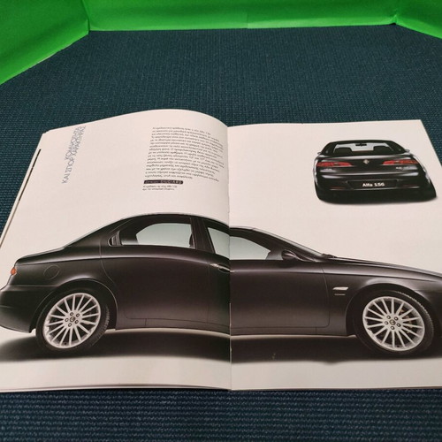 Alfa Romeo 156 Facelift 2004 brochure like new