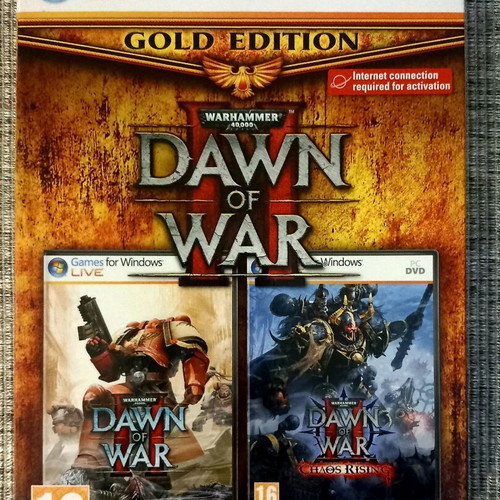 Warhammer 40k Dawn of War II Gold Edition PC DVD ROM new