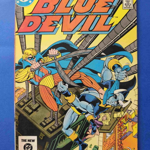 Blue Devil 8 comic book used, English