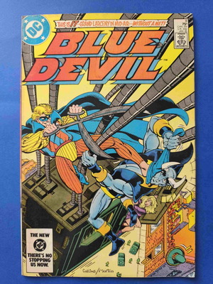 Blue Devil 8 comic book used, English