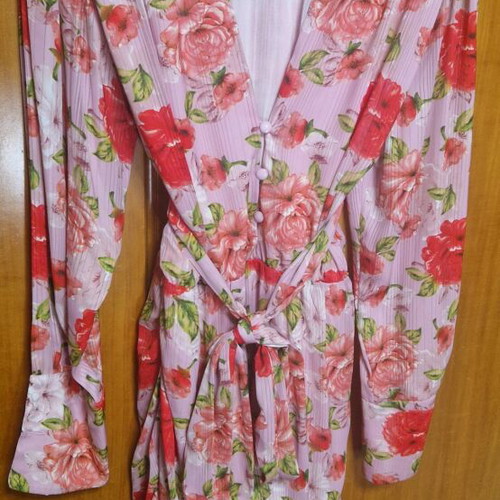 XXLOVE floral dress like new, size L-XL, pink