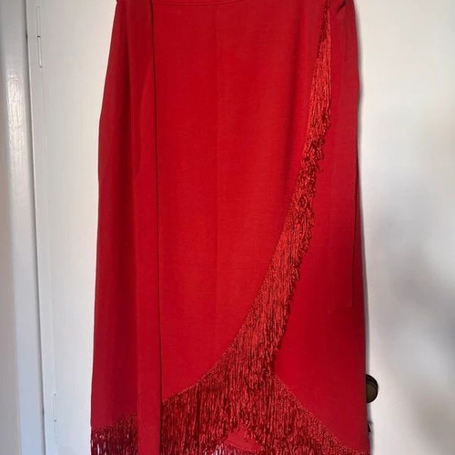 Reserved coral wrap skirt like new, size S 36 8