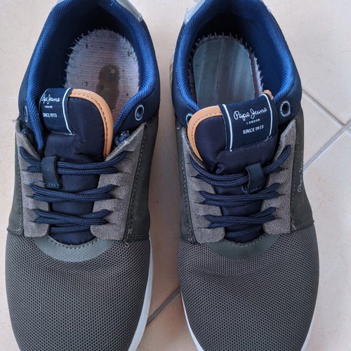 Pepe Jeans London Ultra Foam men's sneakers like new, size 44