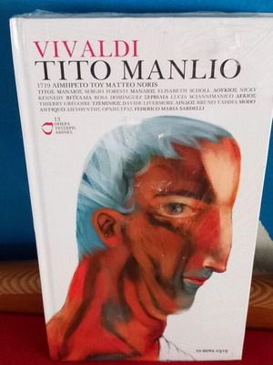 Vivaldi Tito Manlio deluxe new 2 CD set with book