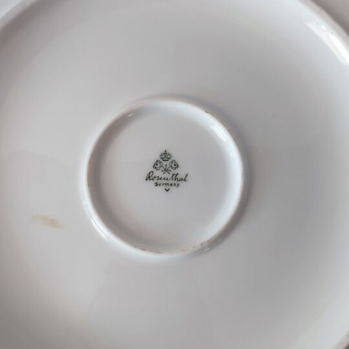 Rosenthal Maria porcelain serving platter with Dresden Flowers design