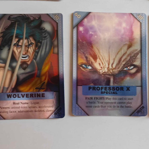 Marvel Recharge cards like new, set of 16 foil
