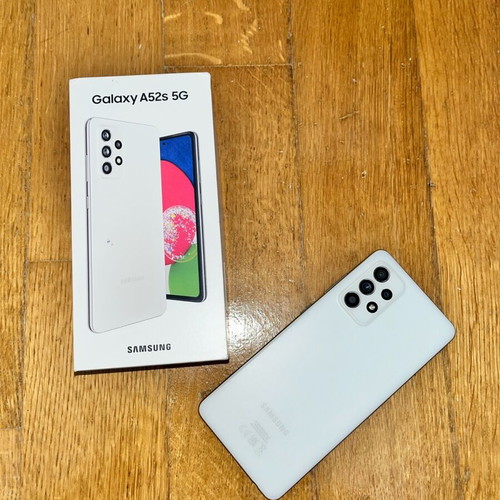 Samsung Galaxy A52s 6GB 128GB 5G like new, white
