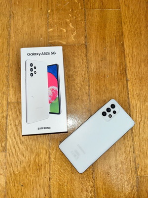 Samsung Galaxy A52s 6GB 128GB 5G σαν καινούργιο, λευκό