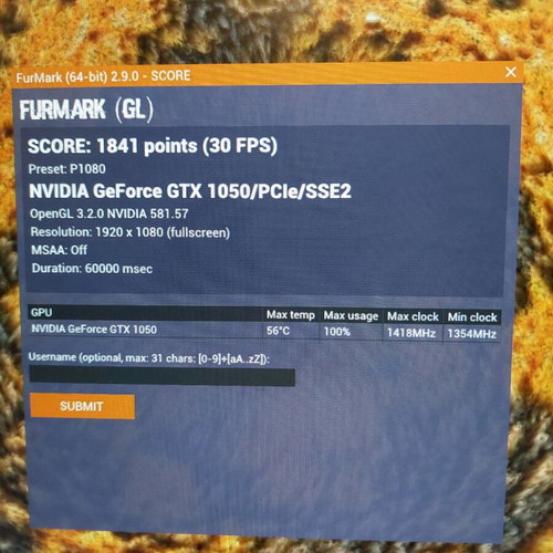ASUS Expedition GTX 1050 2GB GDDR5 like new