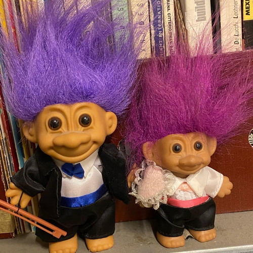 Trolls vintage couple used