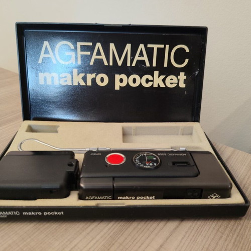 Agfamatic 6008 Makro Pocket sensor camera used, vintage model