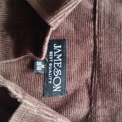Jameson Corduroy Shirt M Used Brown Regular Fit