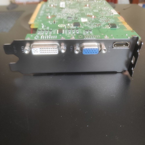 Point of View GeForce GTS 250 1GB used, defective graphics card with copper cooler