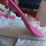 Juicy Couture pink heels