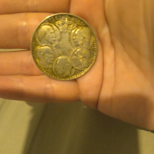 30 Drachma Coin with 5 Kings 1963 used