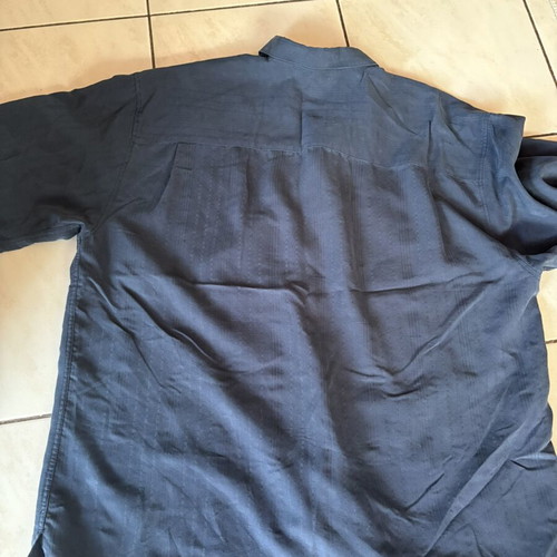 Wrangler short-sleeve shirt like new, beige and blue, size L
