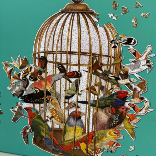 Bouquet of Birds puzzle by Galison new, 750 pieces