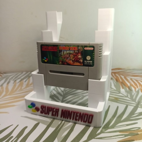 Super Nintendo Cartridge Holder for 5 Cartridges new