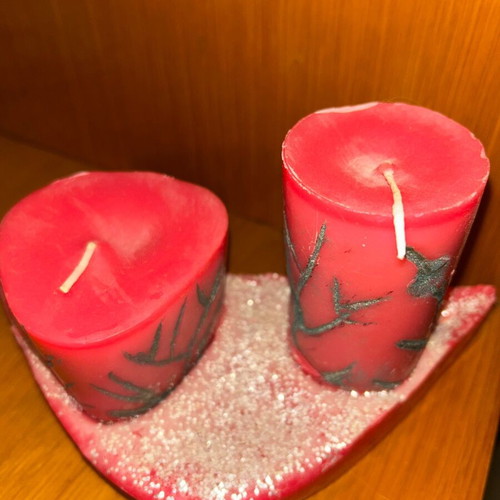 Carved candles new