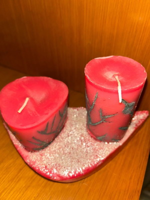 Carved candles new