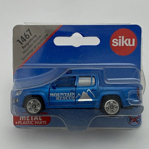 Siku Volkswagen Amarok Mountain Rescue toy pickup truck