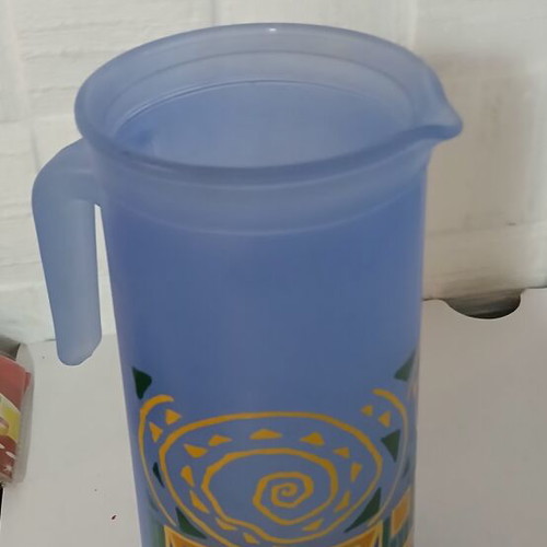 Glass pitcher by Cerve like new