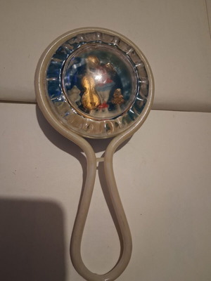 Rattle 70s Greek bone No5 new