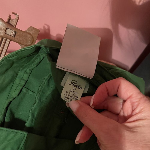 Reico Chino Pants like new, green, size S