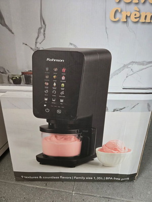 Rohnson Velvet Crème ice cream maker