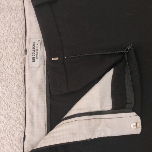 BSB fabric pants black size XL like new