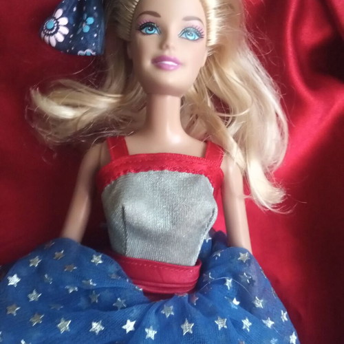 Retro Barbie used