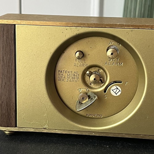 Equity Vintage Mechanical Table Clock-Alarm (70s)