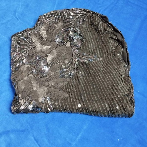 Vintage embroidered blouse used with sequins, size M
